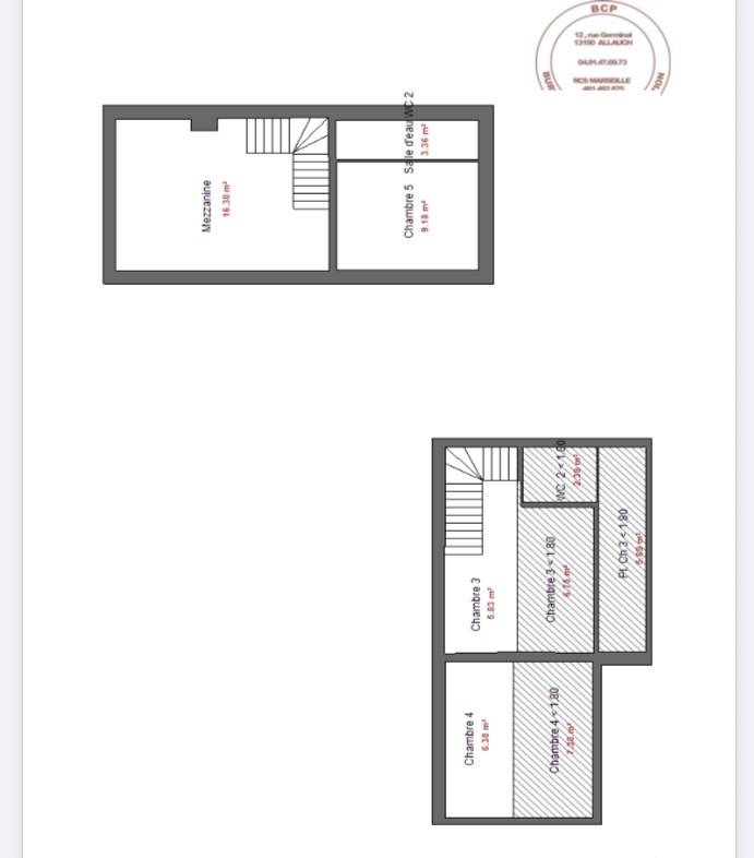 Maison type 6  de 191m² sur 2800m² Allauch  