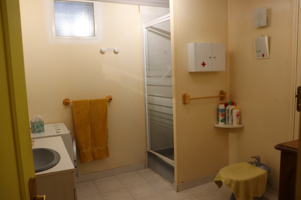 rez de chaussée de Villa T4 plan de cuques  