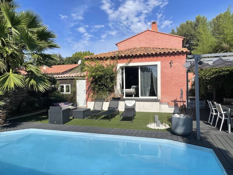 VILLA TYPE 4 CHÂTEAU  GOMBERT 112m2 Piscine marseille  